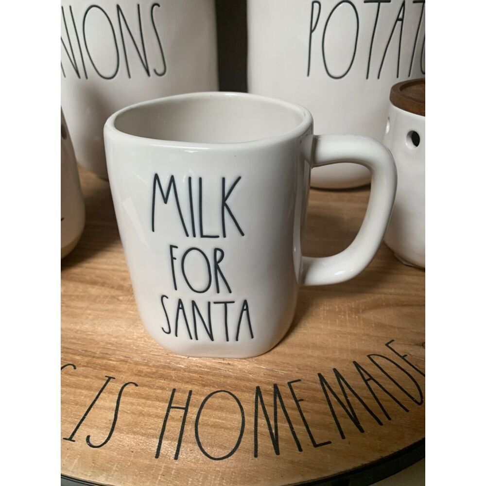 Rae Dunn Milk for Santa Mug HTF